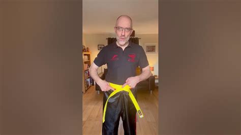 how to tie a cloth belt
